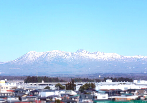 早春の那須連山